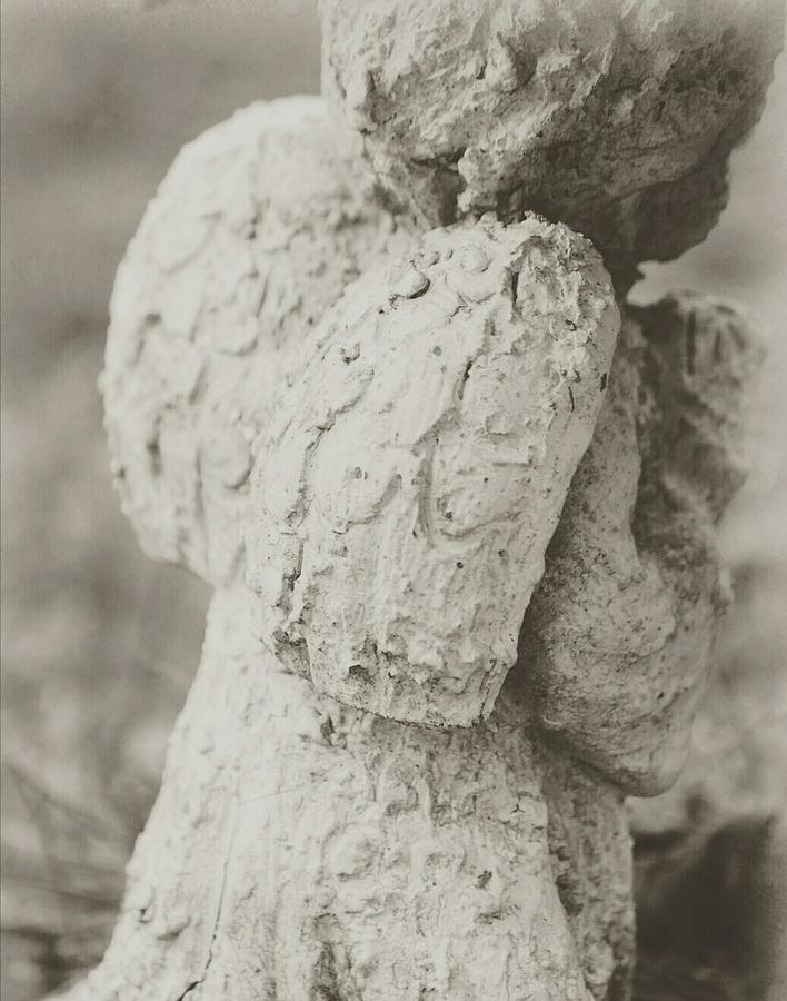 Angel Praying Photograph by The Art Of Marilyn Ridoutt-Greene