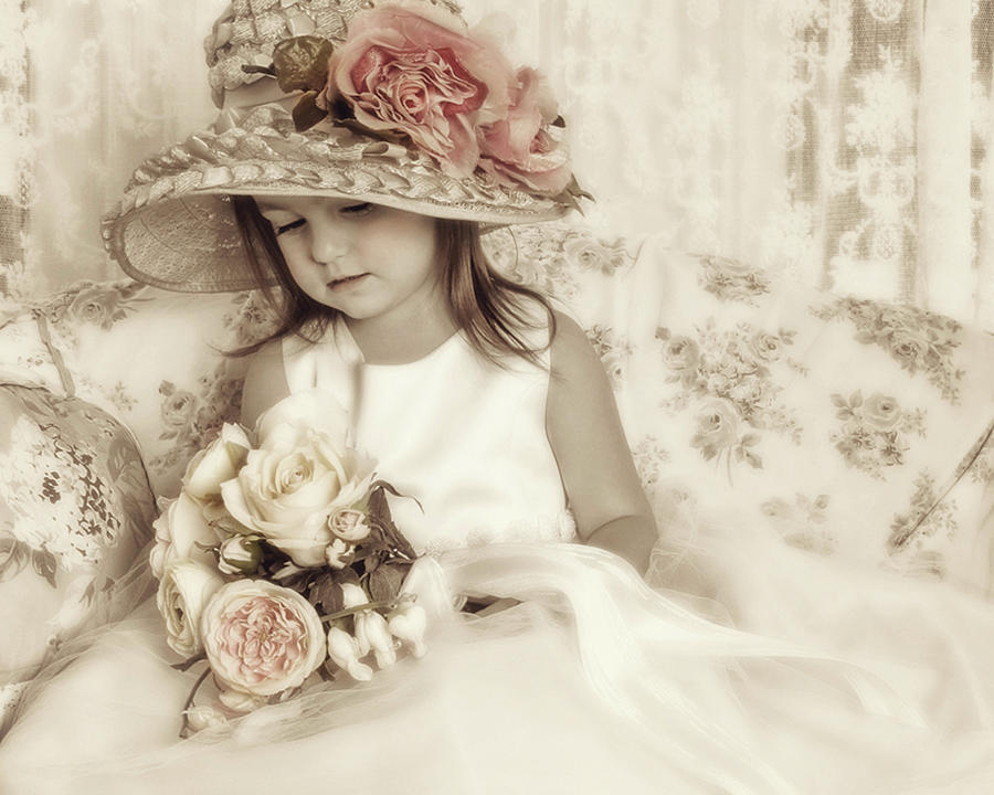 Angelic Child Photograph by Liz Zernich - Fine Art America