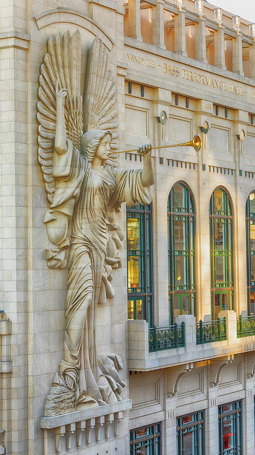 Angelic Herald - Bass Hall #3 Photograph by Stephen Stookey