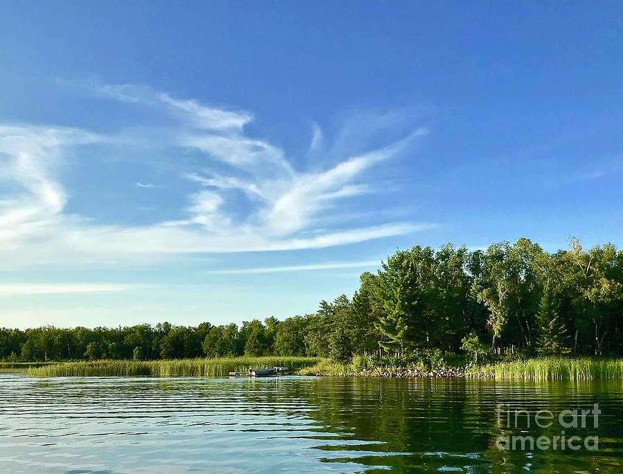 Angelic vibes in northern Minnesota Photograph by Ann Brown