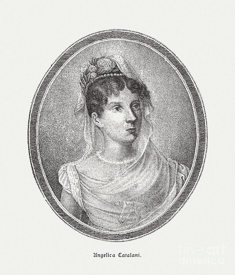 Angelica Catalani 1780-1849, Italian by Zu 09