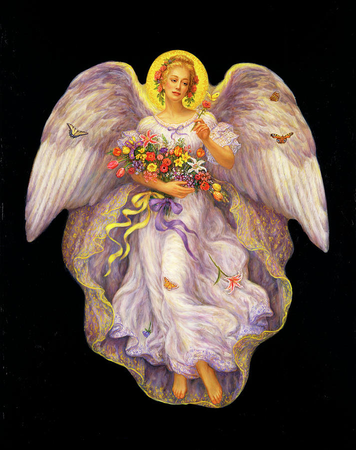 Angels Painting By Edgar Jerins Fine Art America