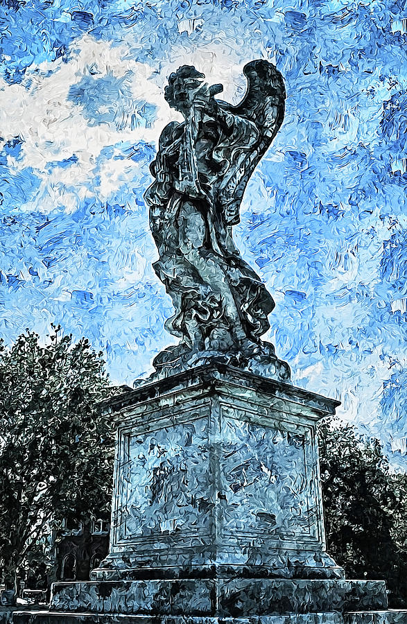 Angels from Rome - 03 Painting by AM FineArtPrints