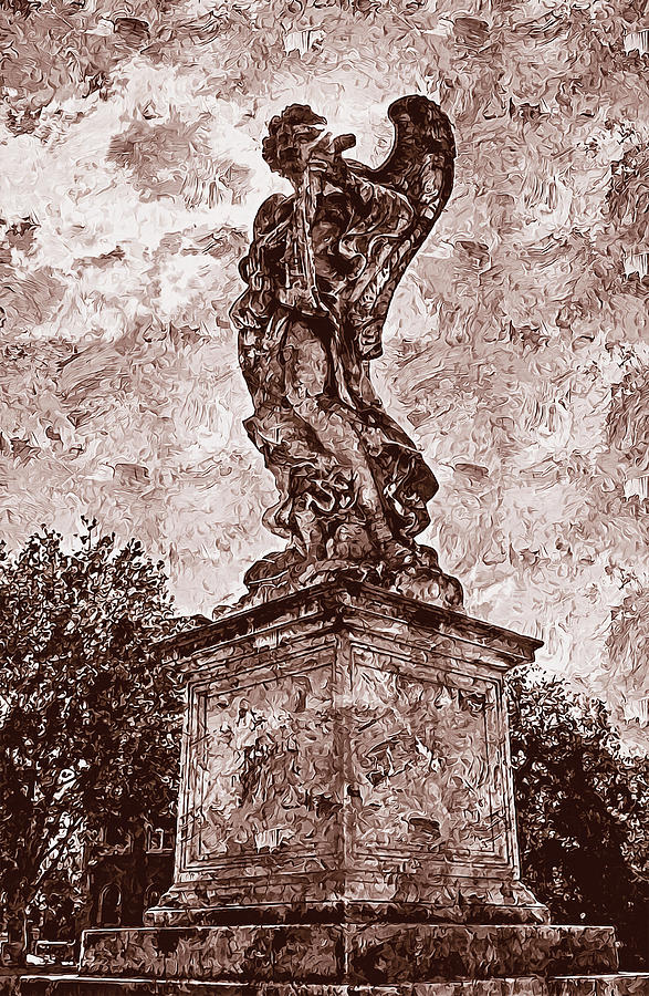 Angels from Rome - 04 Painting by AM FineArtPrints