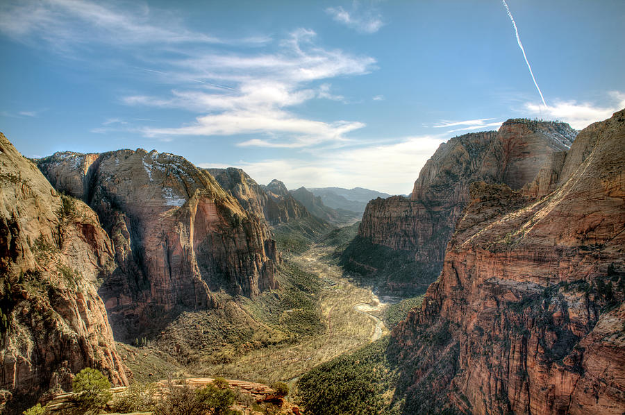 Angels Landing - Zion National Park Photograph by Bryant Scannell