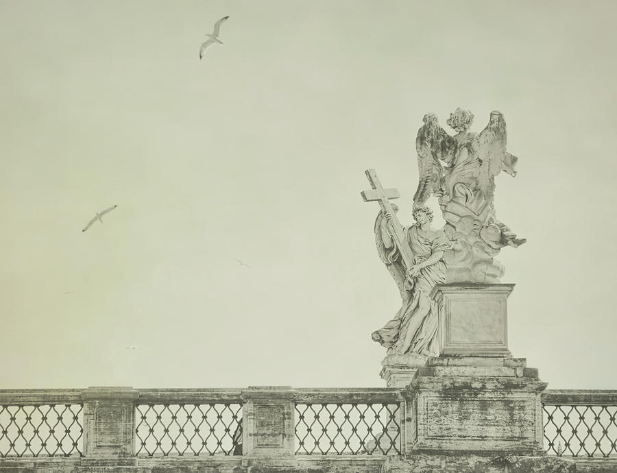 Angels Of Ponte Sant Angelo Photograph by JAMART Photography