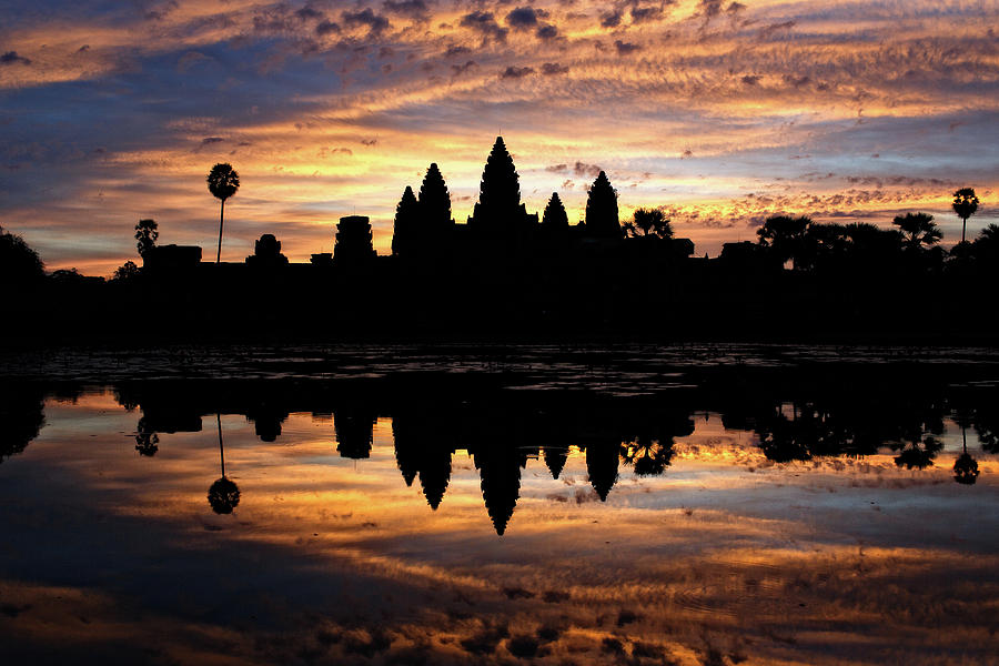 Angkor Wat Sunrise Photograph by Nicole Young