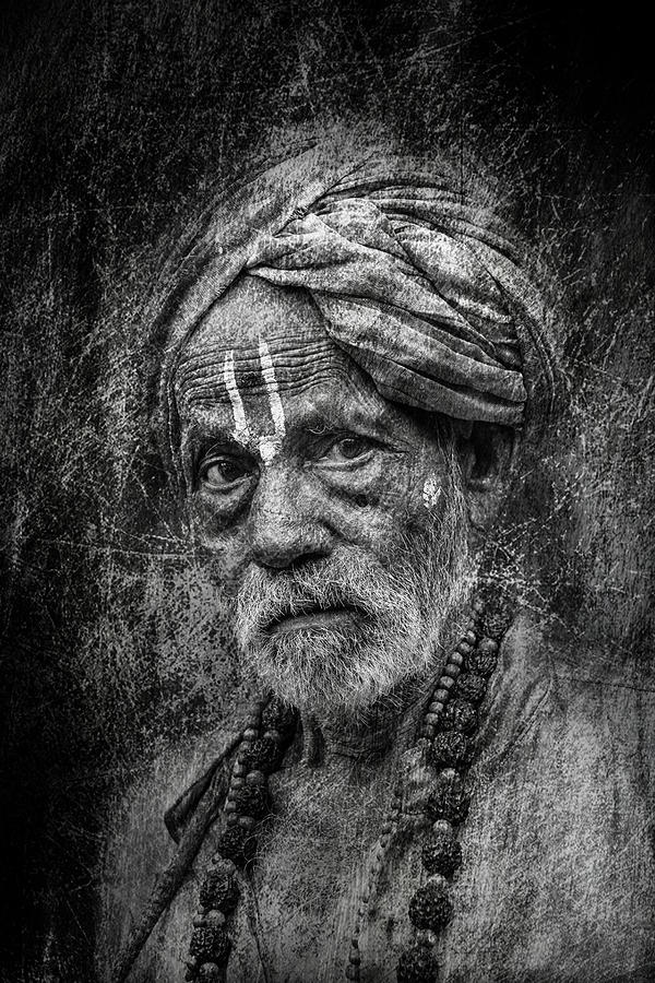 Portrait Photograph - Angry Eyes by Joyraj Samanta