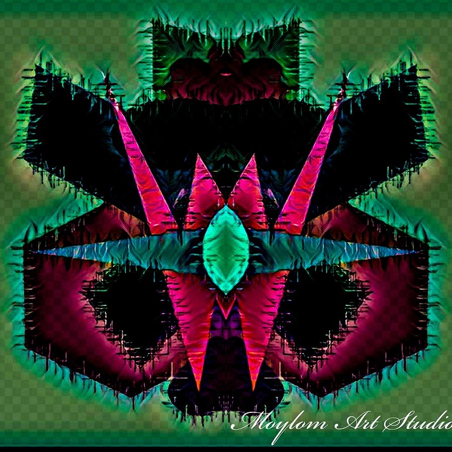 Angry Digital Art - Angry Heart 45 by Moylom Art Studio Angry Digital Art - Angry Heart 45 by Moylom Art Studio
