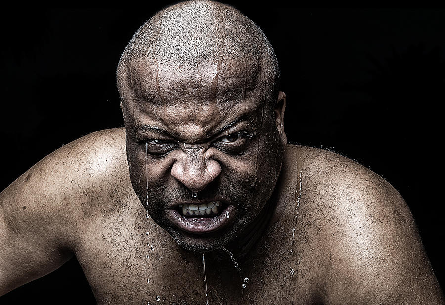 Angry Man Photograph by Ibrahim Alsalem