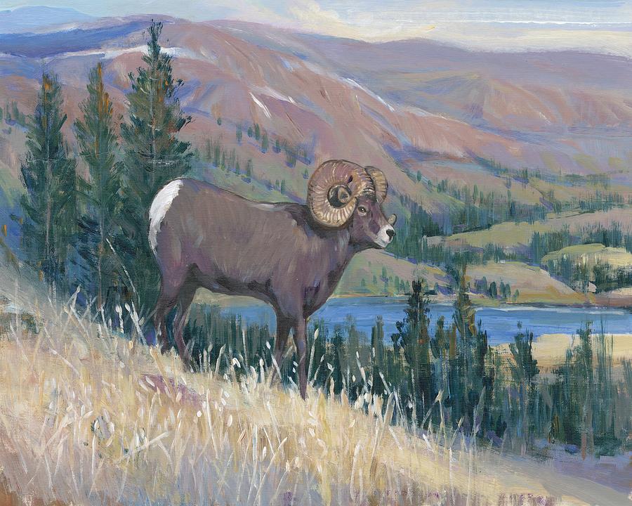 Animals Of The West IIi Painting by Tim Otoole