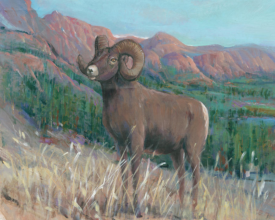 Animals Of The West Iv Painting by Tim Otoole