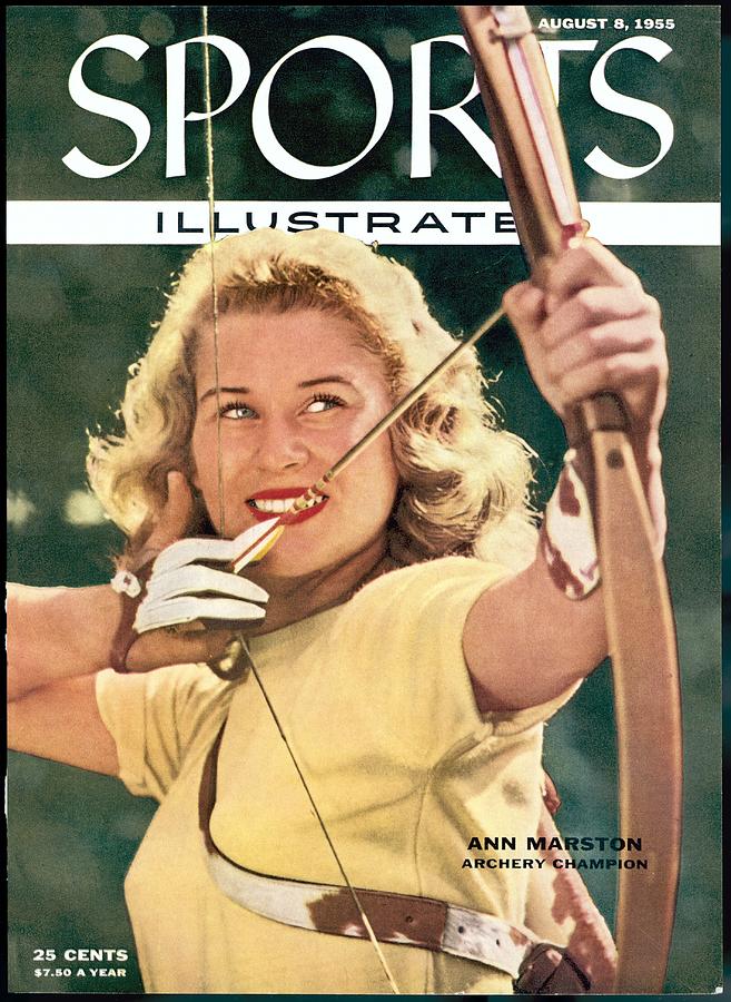 Ann Marston, Archery Sports Illustrated Cover Photograph by Sports Illustrated