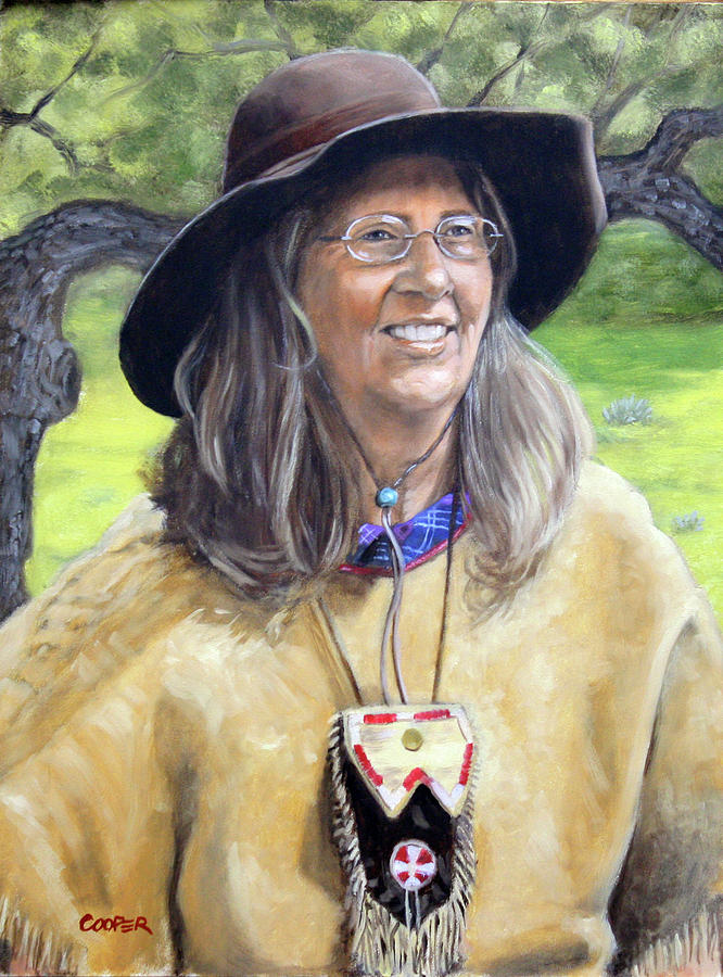 Ann Painting by Todd Cooper