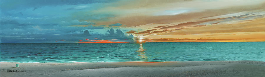 Anna Maria Island Beach Painting by Mike Brown