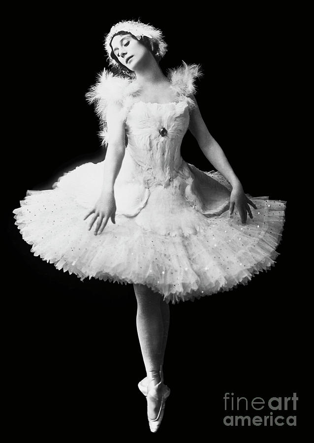Anna Pavlova As The Dying Swan Photograph by Bettmann