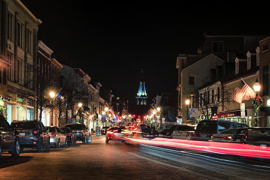 Annapolis Downtown Street View Photograph by Carol Ward - Fine Art America