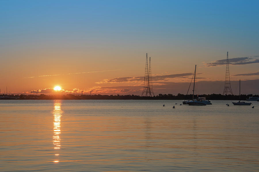 Annapolis Maryland Sunrise Photograph by Bill Cannon