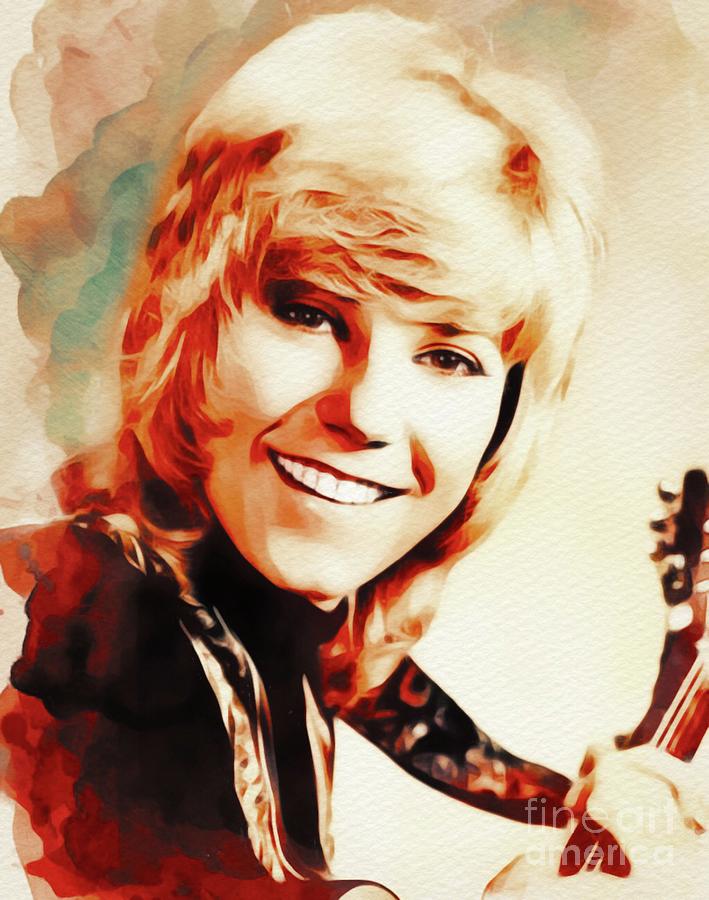 Hollywood Painting - Anne Murray, Music Legend by Esoterica Art Agency