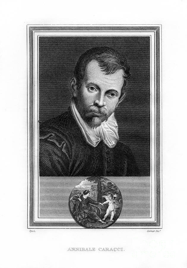 Annibale Carracci, Italian Baroque Era by Print Collector