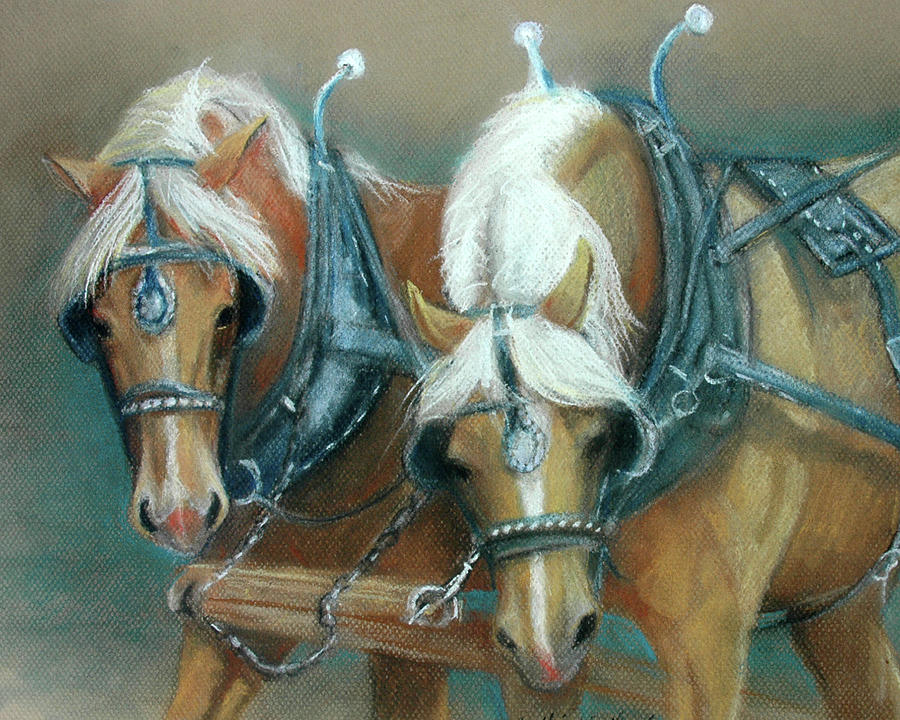 Annie and Jake Pastel by Cynthia Westbrook