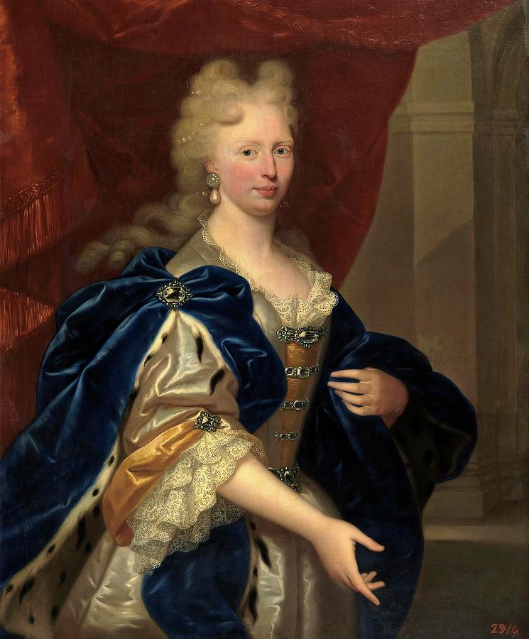Anonymous / Maria Josepha of Austria, Queen of Poland -?-, 18th century, French School. Painting by Anonymous