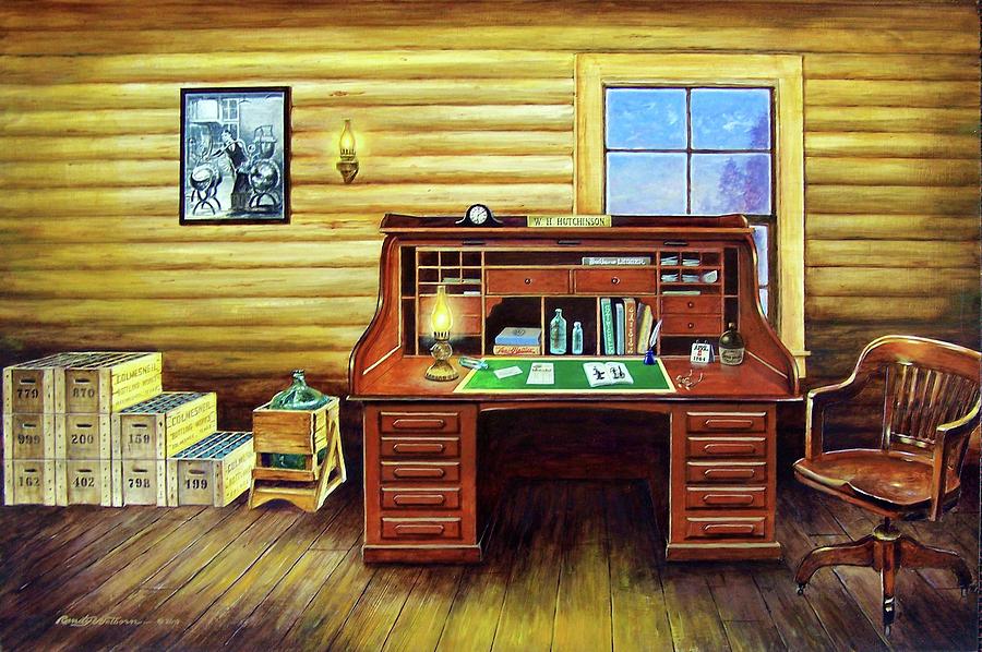 Another Day in the Books Painting by Randy Welborn
