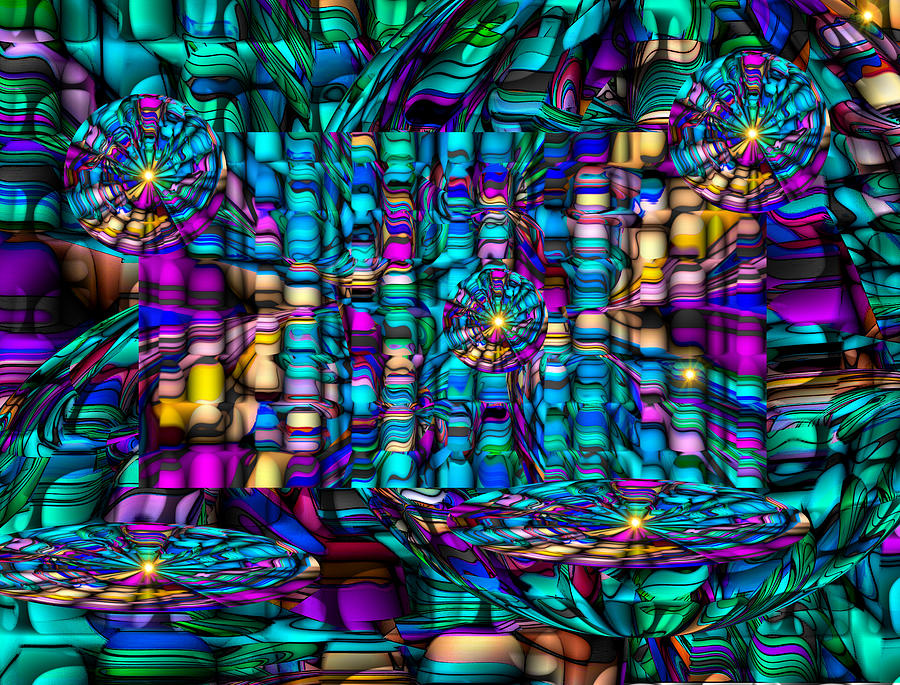 Magic Digital Art - Another Glance At... Infinity by Phil Sadler