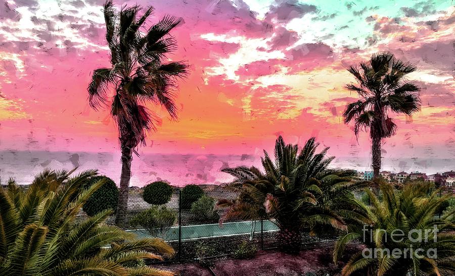 Another Sunset Digital Art by Bill King
