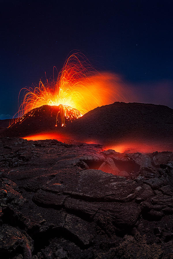 Volcan Photograph - Another World! by Barathieu Gabriel