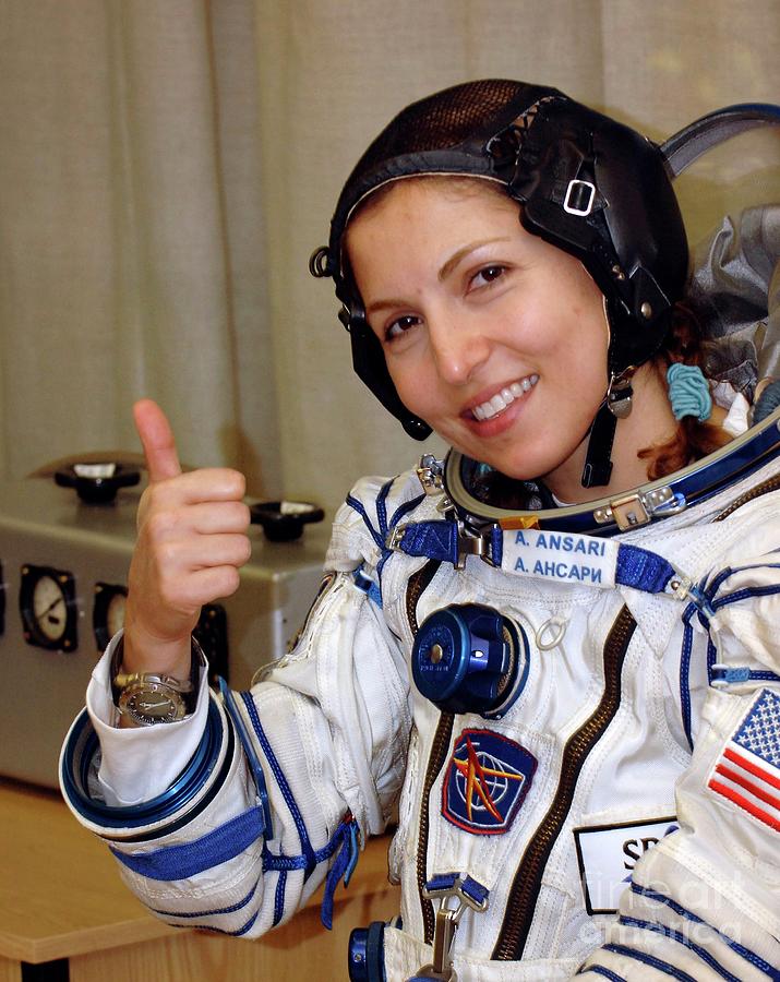 Anousheh Ansari Photograph by Science Photo Library Anousheh Ansari Photograph by Science Photo Library