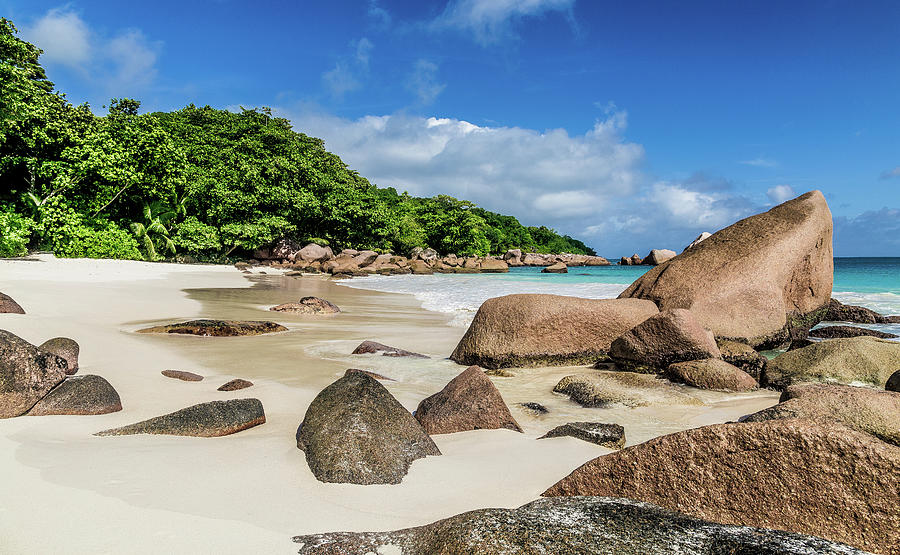 Anse Lazio In Praslin Seychelles Photograph by Nils Melzer