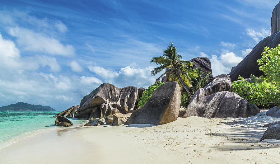 Anse Source D'argent Beach On The Island Of La Digue Seychelles Photograph by Nils Melzer