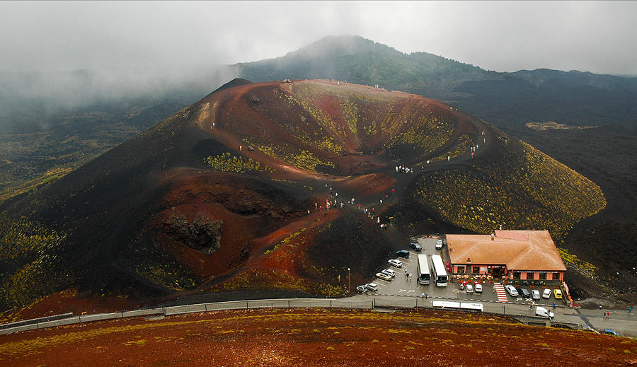 Volcano Photograph - Ant-hill by Jacek Stefan