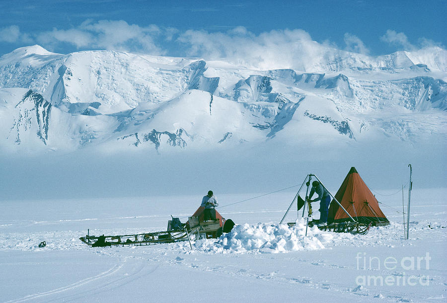 Antarctic Research Photograph by J.g. Paren/science Photo Library