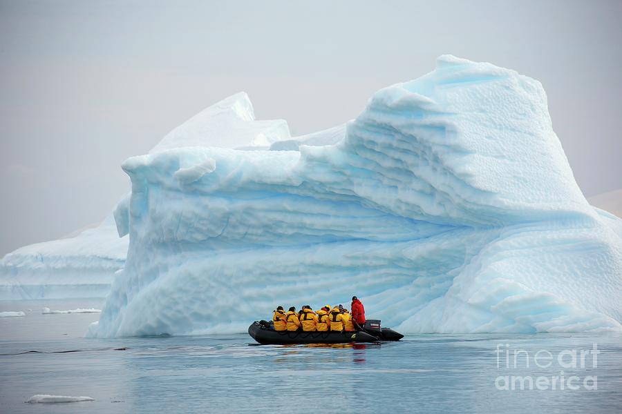 Antarctic Tourism Photograph by Peter Menzel/science Photo Library