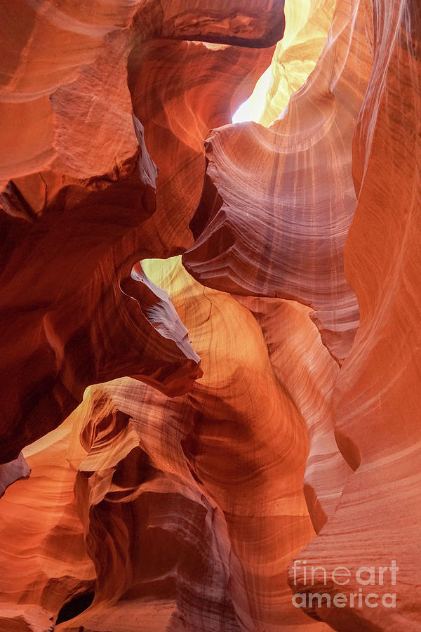 Antelope Canyon Colors Photograph by Cathy Donohoue