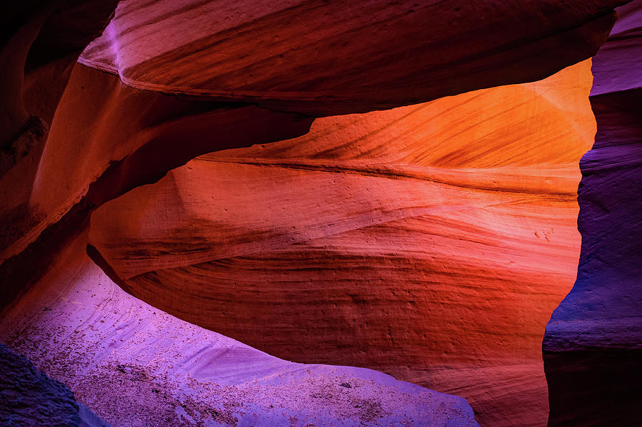 Antelope Canyon Geometry Photograph by Gregory Ballos