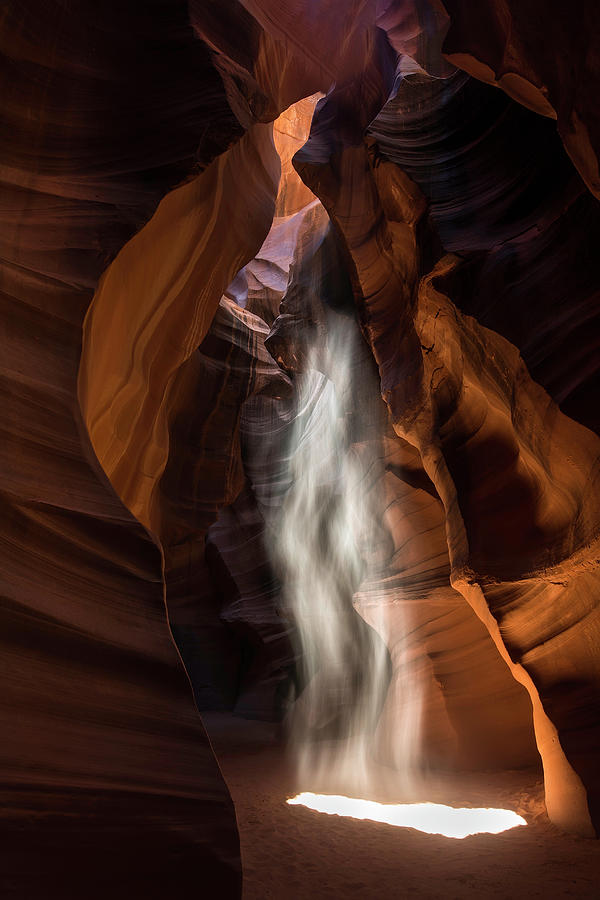 Antelope Canyon Photograph - Antelope Canyon by Larry Marshall