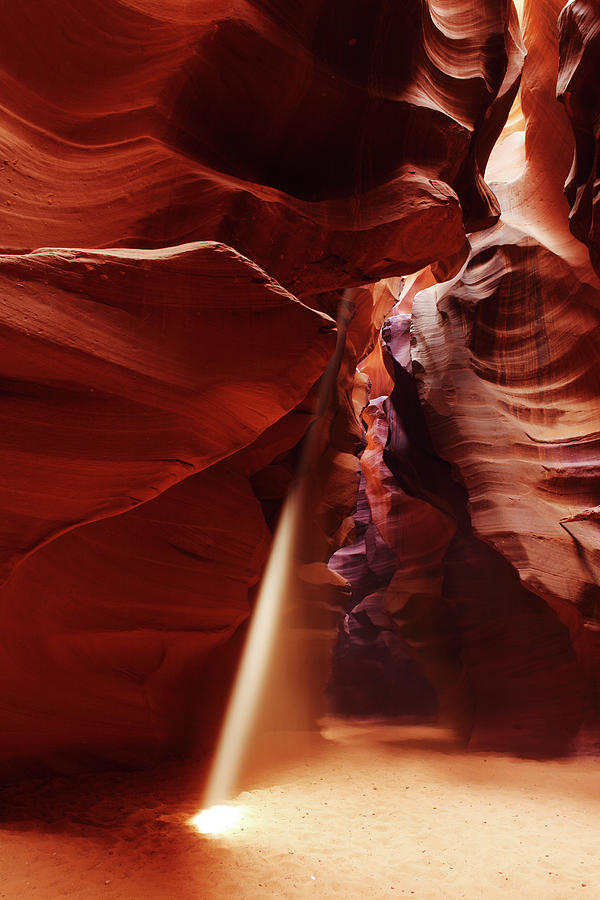 Antelope Canyon Photograph - Antelope Canyon National Park by Costint