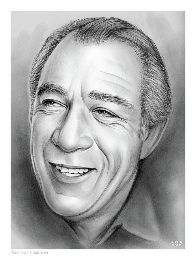 Anthony Quinn 4 Drawing