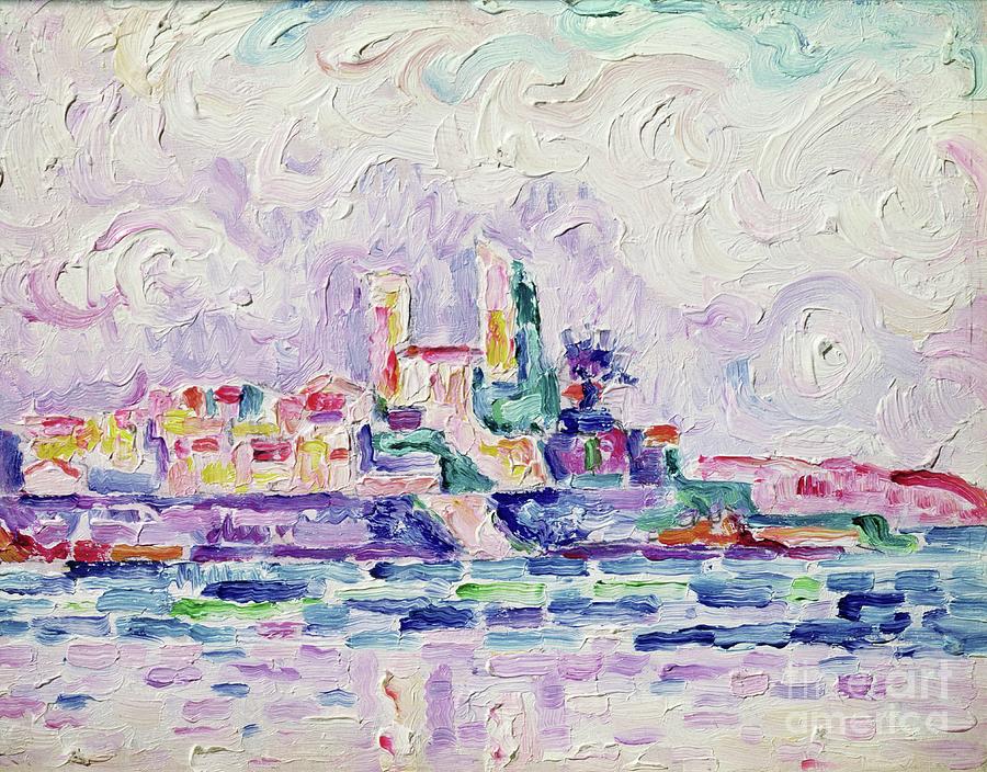 Antibes Study By Paul Signac Painting by Paul Signac - Fine Art America