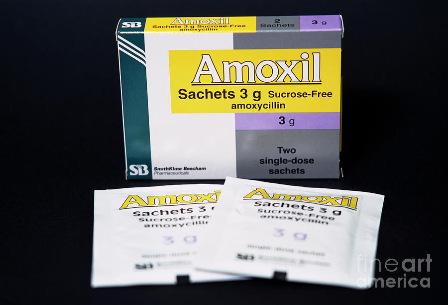Antibiotic Sachets Photograph by Josh Sher/science Photo Library