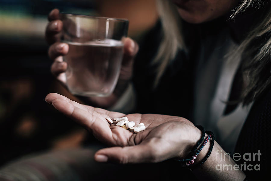 Antidepressant Medication Photograph by Microgen Images/science Photo Library