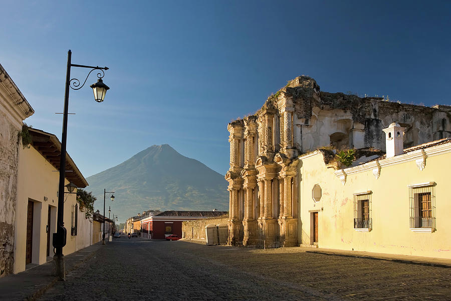 Antigua Old Town, Guatemala Photograph by Michele Falzone