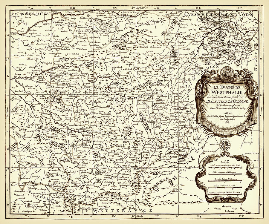 Map Painting - Antiquarian Map I by Vision Studio