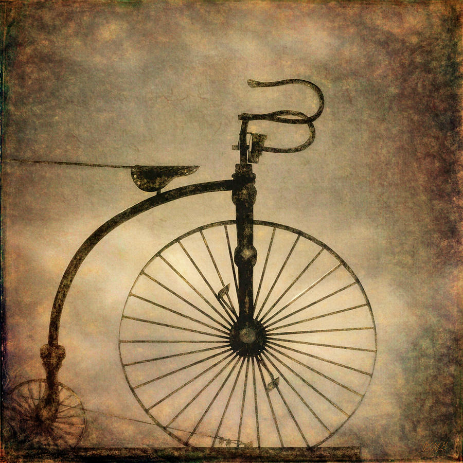 Bicycle Photograph - Antique Bicycle I  by David Gordon