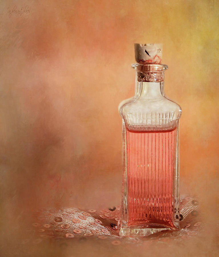 Antique Bottle Digital Art by Joanna Kovalcsik
