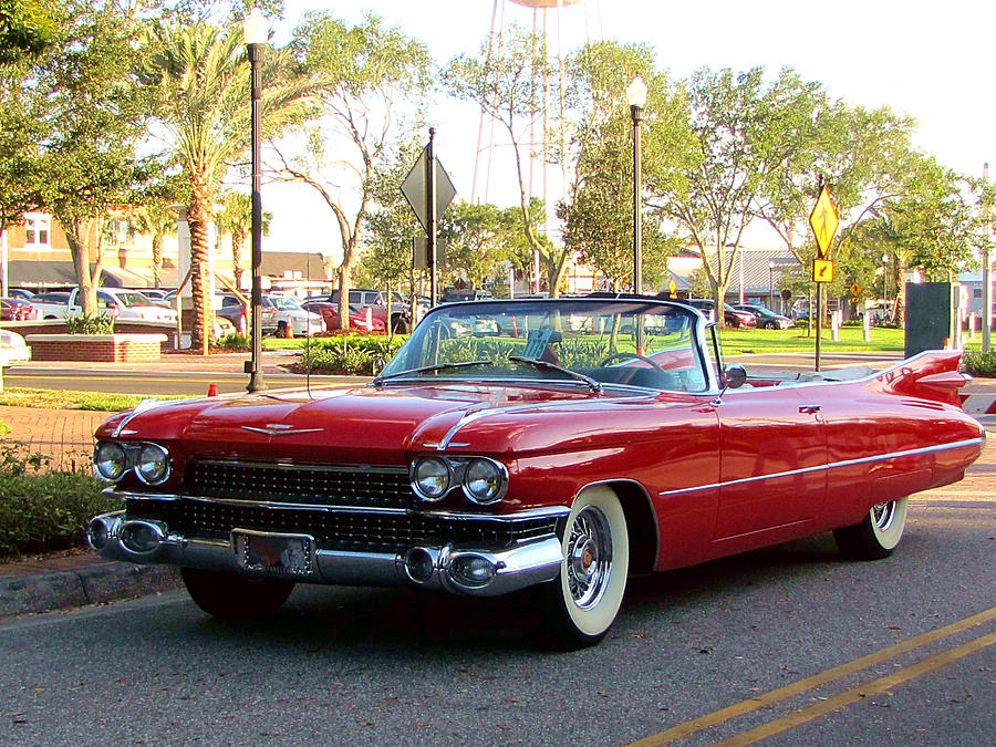 Antique Cadillac Eldorado convertible Photograph by Chris Mercer | Pixels