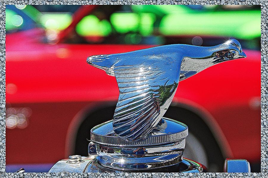 Antique car hood ornament Photograph by Karl Rose